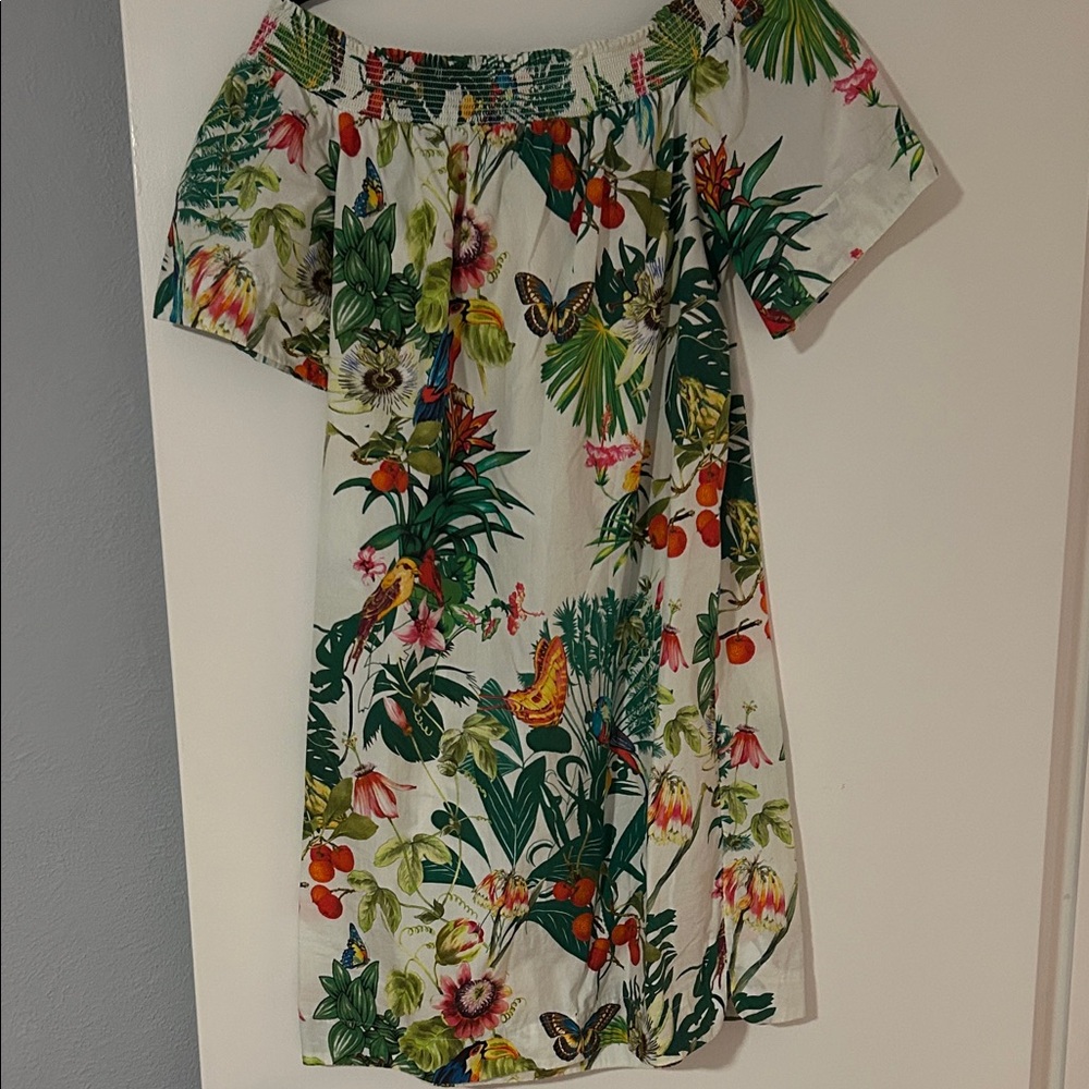 J. Crew Floral Mini Dress - Multicolor